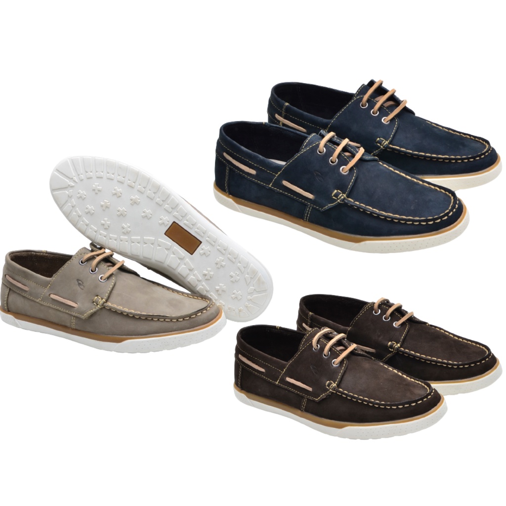 Sapatenis Masculino Dockside em Couro Legitimo Confortavel Promoção