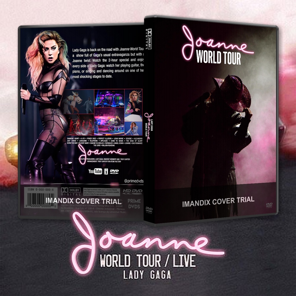 Relativ størrelse følelse mønster Dvd Lady Gaga Joanne Tour | Shopee Brasil