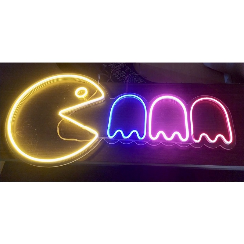 painel Neon - pac man | Shopee Brasil