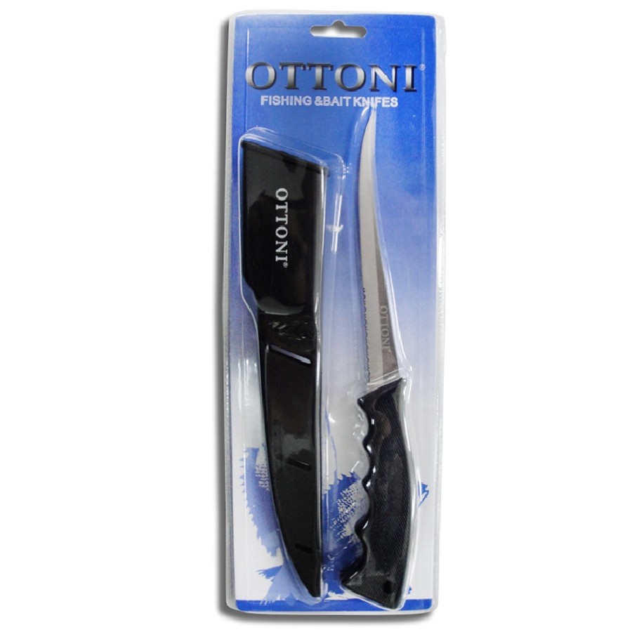 Faca Fileteira F203 Ottoni 28 cm Pesca Caça e outros com Bainha