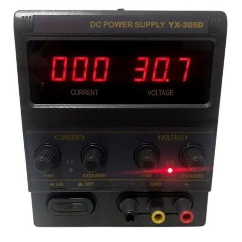 Fonte Bancada Assimétrica Digital Yaxun 305d 30v 5a Bivolt fonte alimentaçao