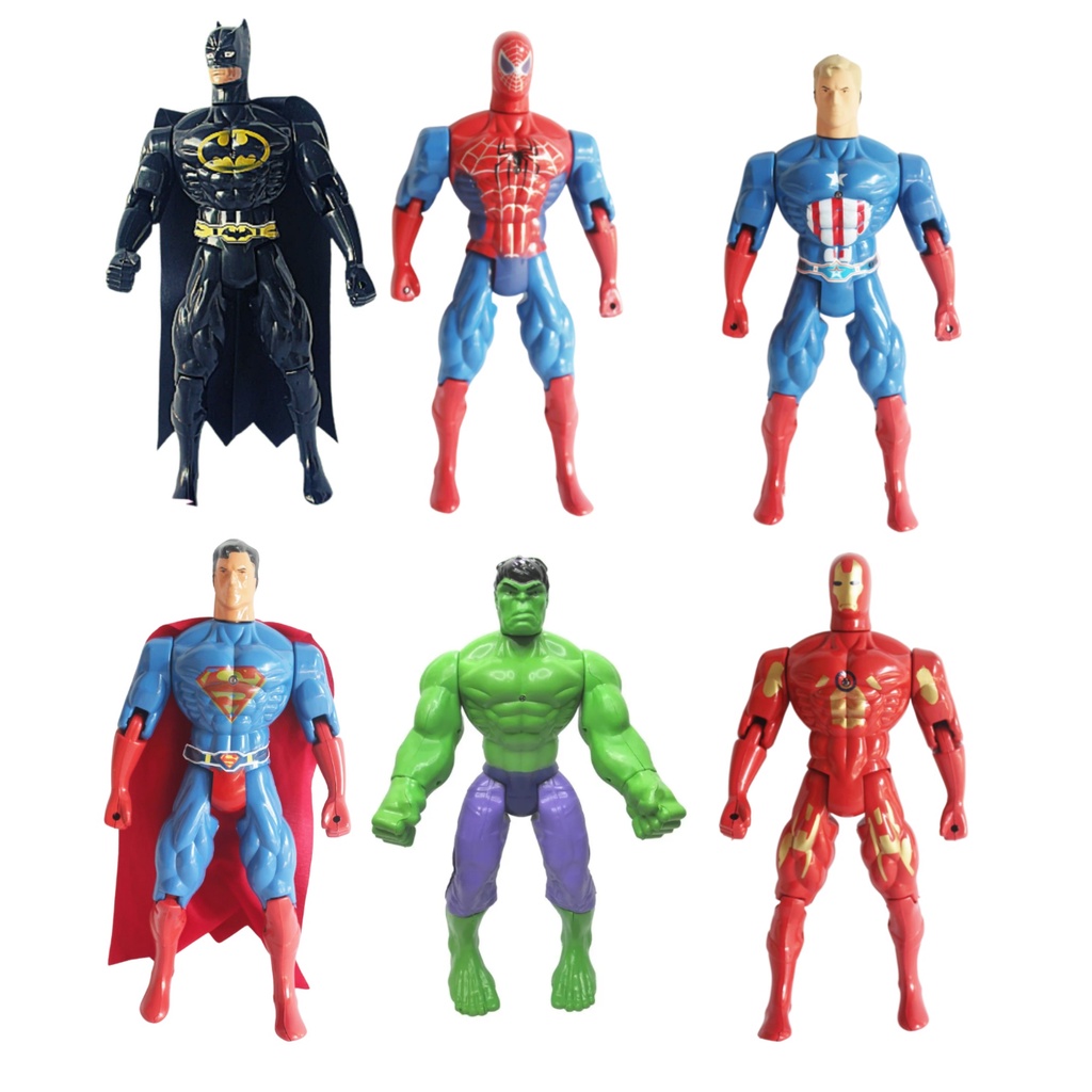 Bonecos Vingadores Heróis Aventureiros Articulados - Homem Aranha ...