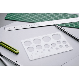 Gabarito de Círculos - Bolometro circulografo PEQUENO Similar Modelo D-1 em acrílico - Fenix em Oferta na Shopee