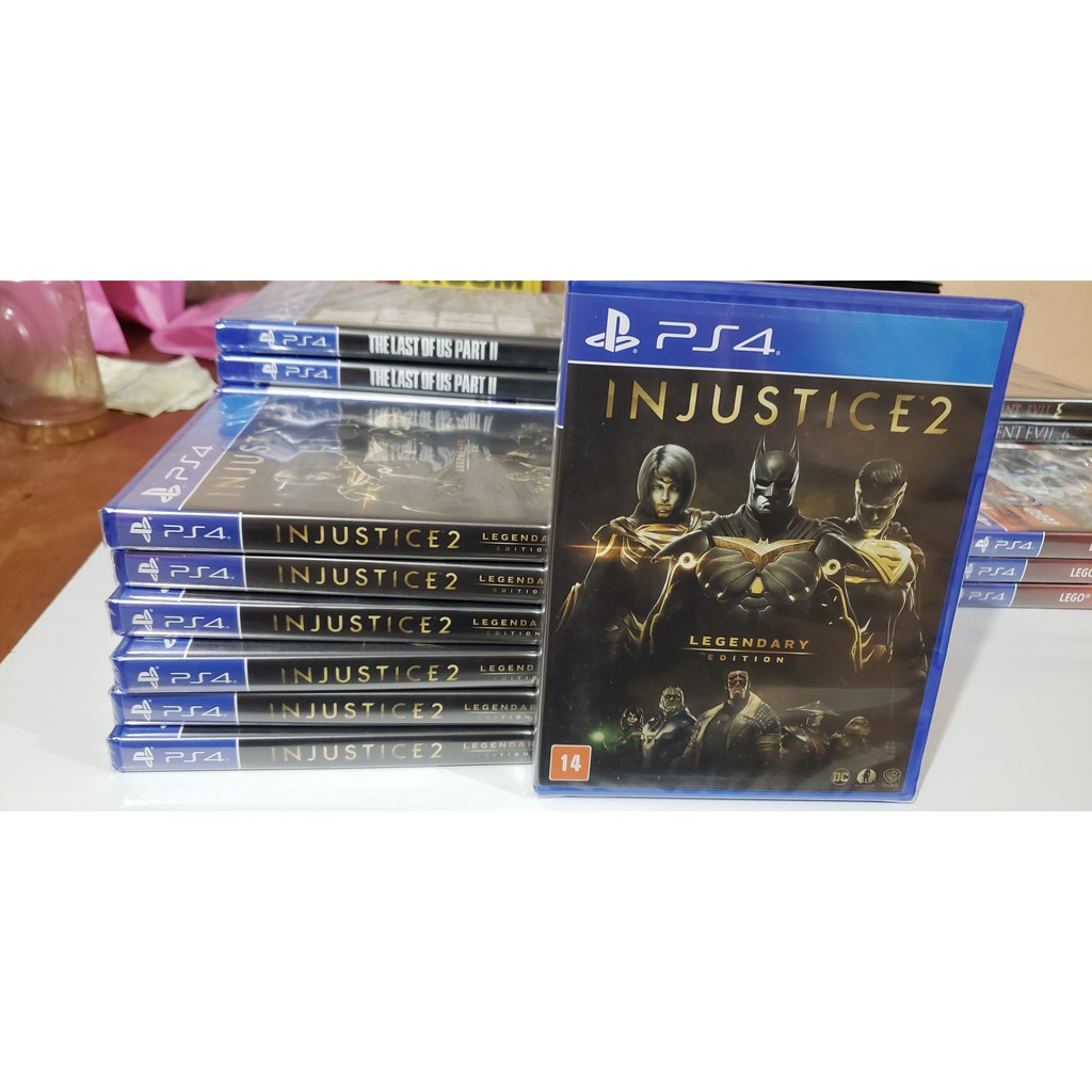 JOGO INJUSTICE 2 - PS4