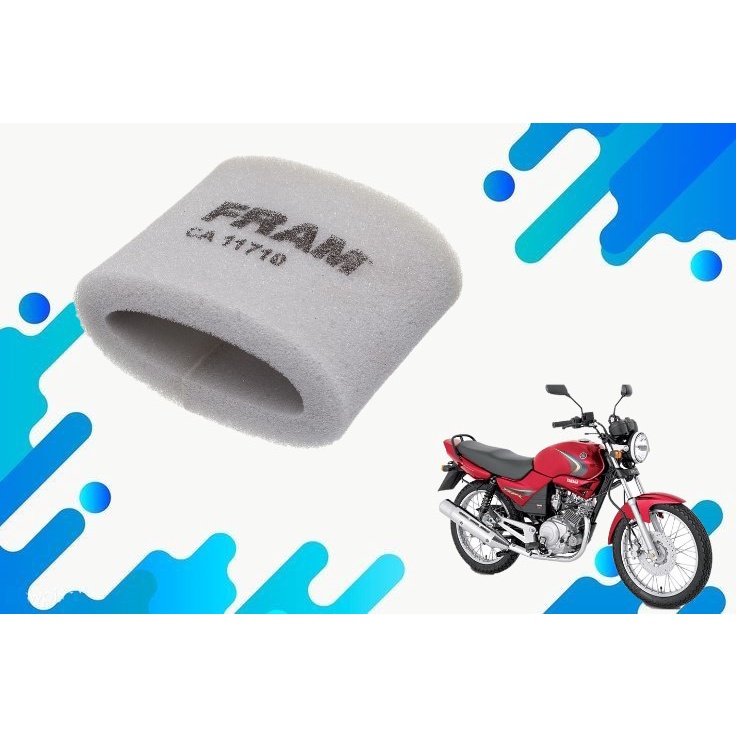 Filtro Fram de Ar Espuma Modelo Moto Ybr 125 Até 2016