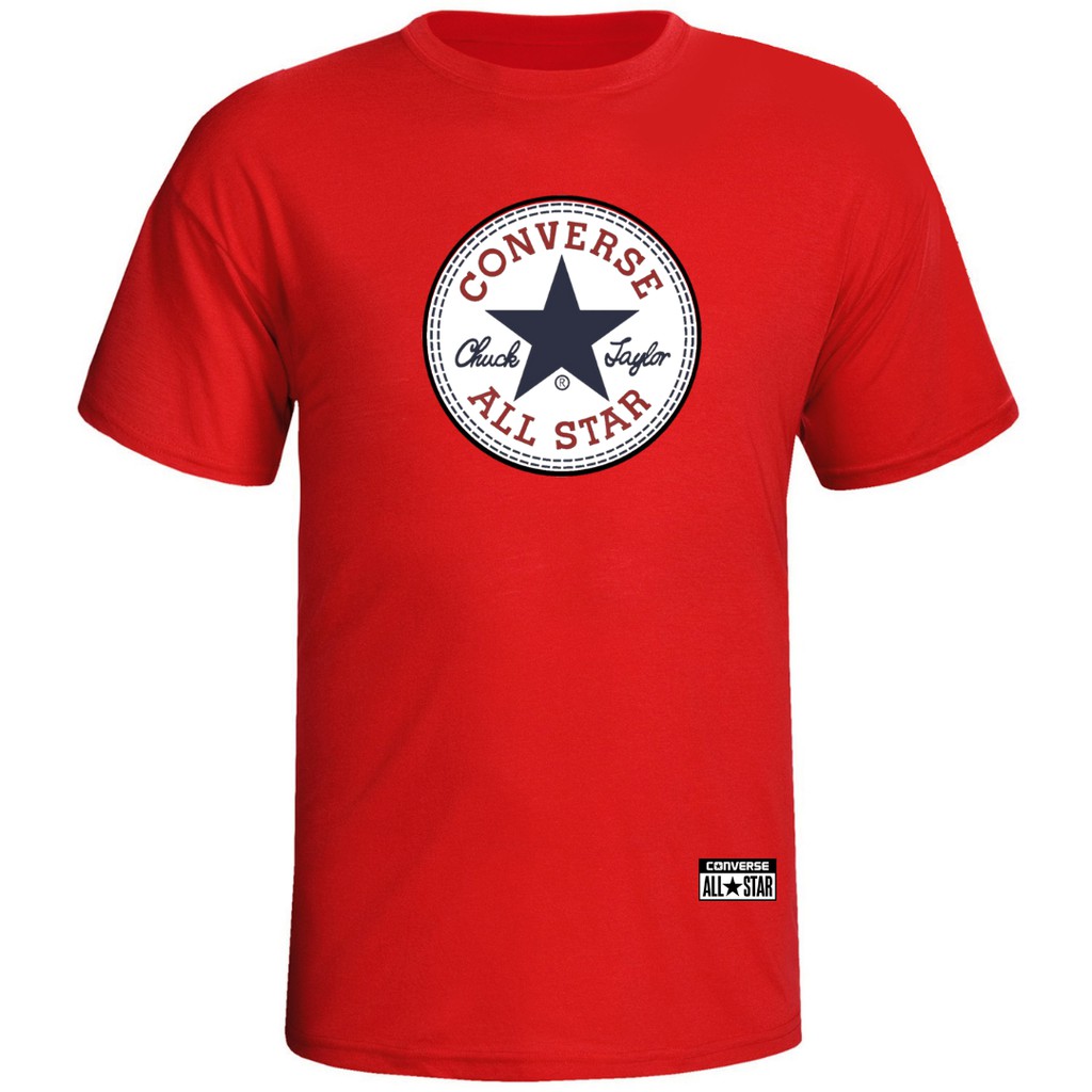 Camisa Camiseta Converse Retrô All Star Logo Unissex 100% Algodão | Shopee  Brasil