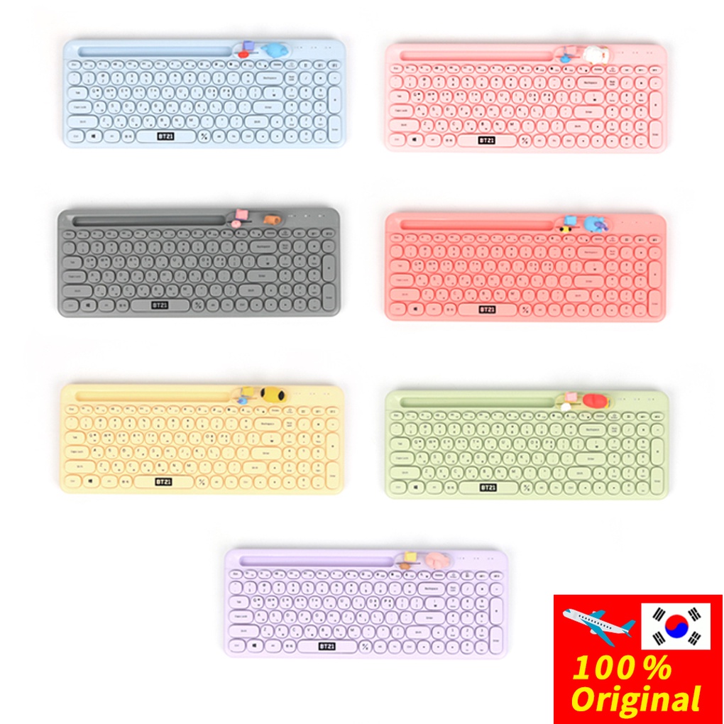 BTS BT21 ROYCHE Official My Little Buddy Multi-Pairing Wireless ...