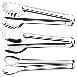 Pegadores Multiuso Pegador Massa Macarrão Salada Cozinha INOX 28cm