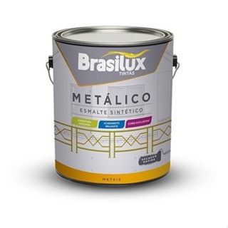 Tinta Automot. Cinza Massey Fergunson Metálico 3,6l Brasilux em Oferta na Shopee