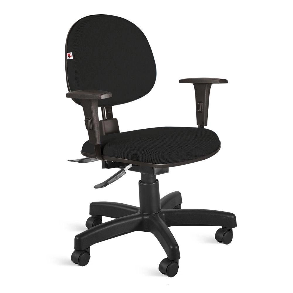 Cadeira de Escritório Executiva Ergonômica com braços N17 ABNT — Qualiflex