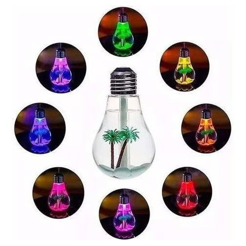 Lampada Umidificador Aromatizador Luminaria Lampada Ilumina