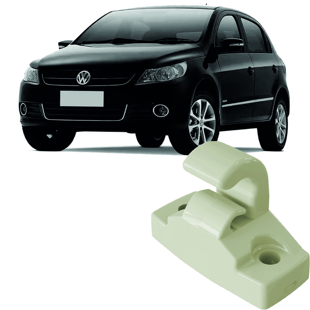 par de suporte apoio prisilha de quebra sol BEGE gol parati saveiro voyage G6 2013 2014 2015 2016