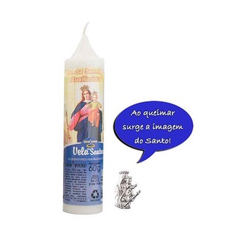 Vela Encantada Nossa Senhora Auxiliadora 14cm