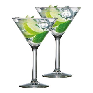 Jogo de Taças de Vidro Martini para Drink 225ml 2pcs - Ruvolo em Oferta na Shopee