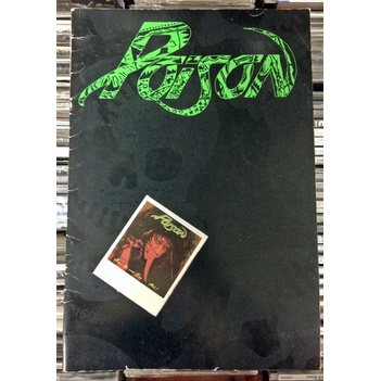 Poison Tourbook  Open Up And Say Ahh! Raridade! Perfeito