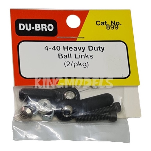 Ball Link Dubro - Heavy Duty - Dub899 - Rosca 4-40 - 2pçs