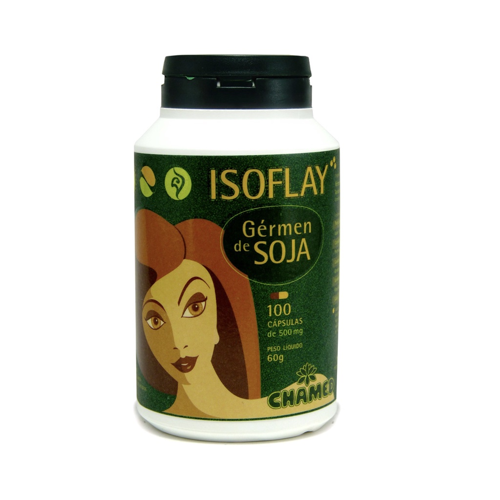 Isoflay (Gérmen de Soja) 500mg 100 Cápsulas - Chamel em Oferta na Shopee