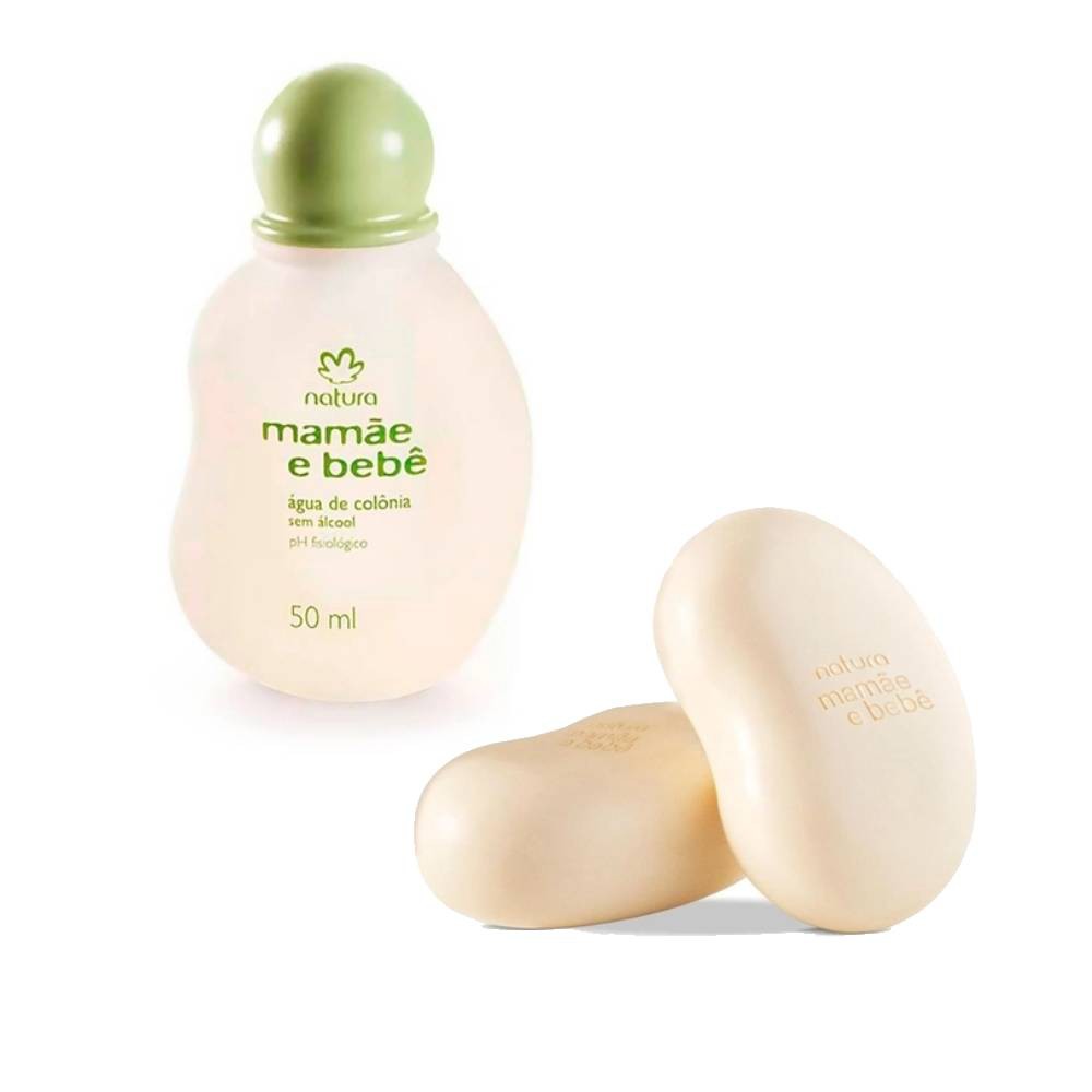 Combo Mamae E Bebe 01 Cx De Sabonete C 2 Unidades 100g Cada 01 Agua De Colonia 50ml Natura Shopee Brasil