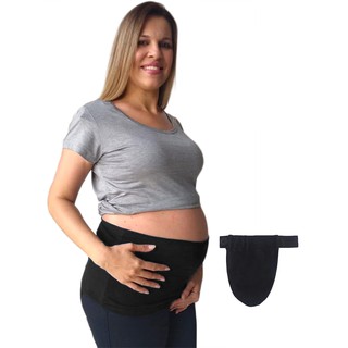 Kit com 1 faixa e 1 extensor de calça para gestante