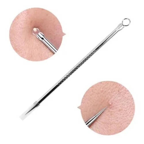 Extrator de cravos e espinhas acne cureta profissional tira cravo ...
