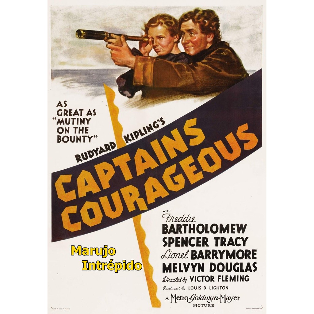 Spencer Tracy - Marujo Intrépido (Captains Courageous) 1937