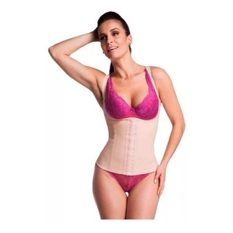 Cinta Modeladora Colete Feminino Emborrachado Redutora Ci15
