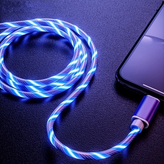 Cabo De Carregamento Led Luminoso Cabo De Dados USB Streamer Para IPhone IPad