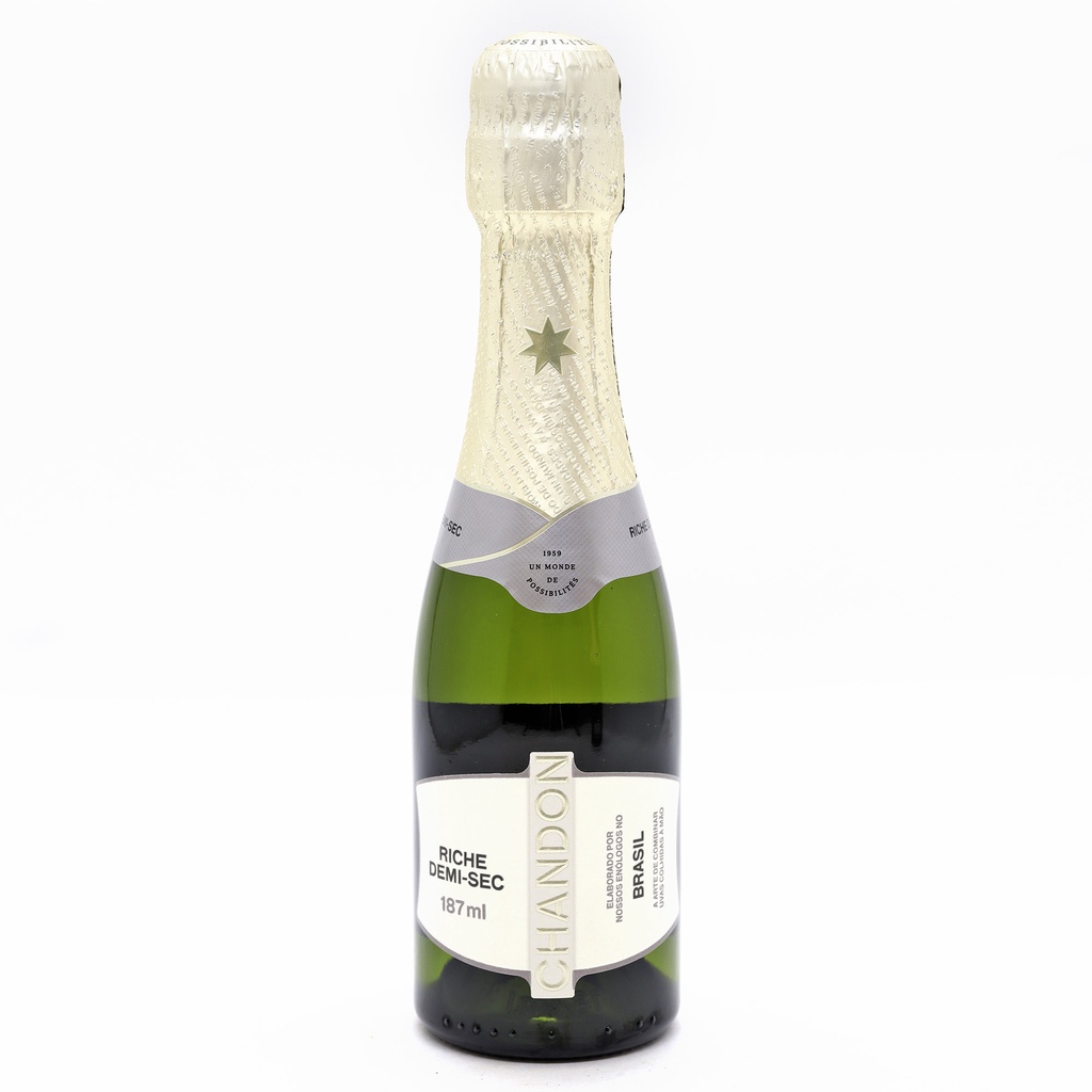 Espumante Baby Chandon Riche Demi Sec 187ml em Oferta na Shopee