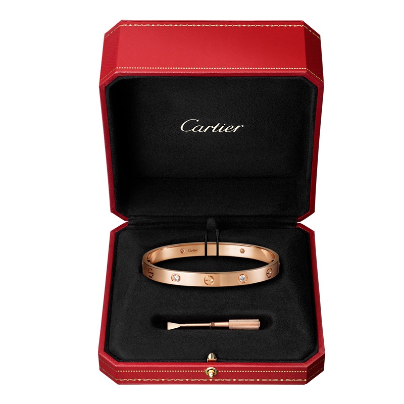 Pulseira Love Com Diamantes Com Uma Chave De Fenda Pode Escolher Caixa