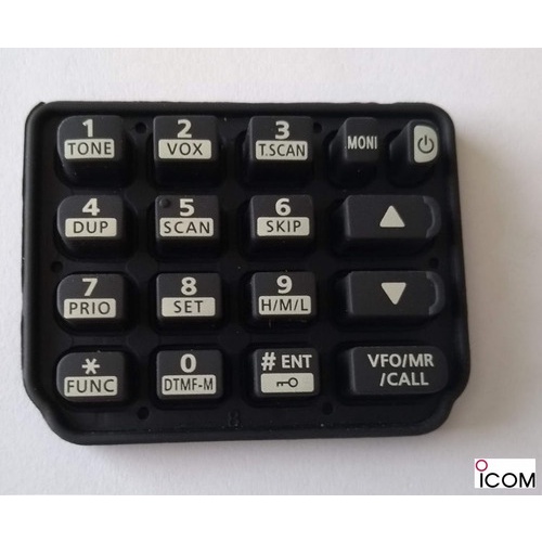 Teclado Radio Icom Ic-v80 Ou V80e