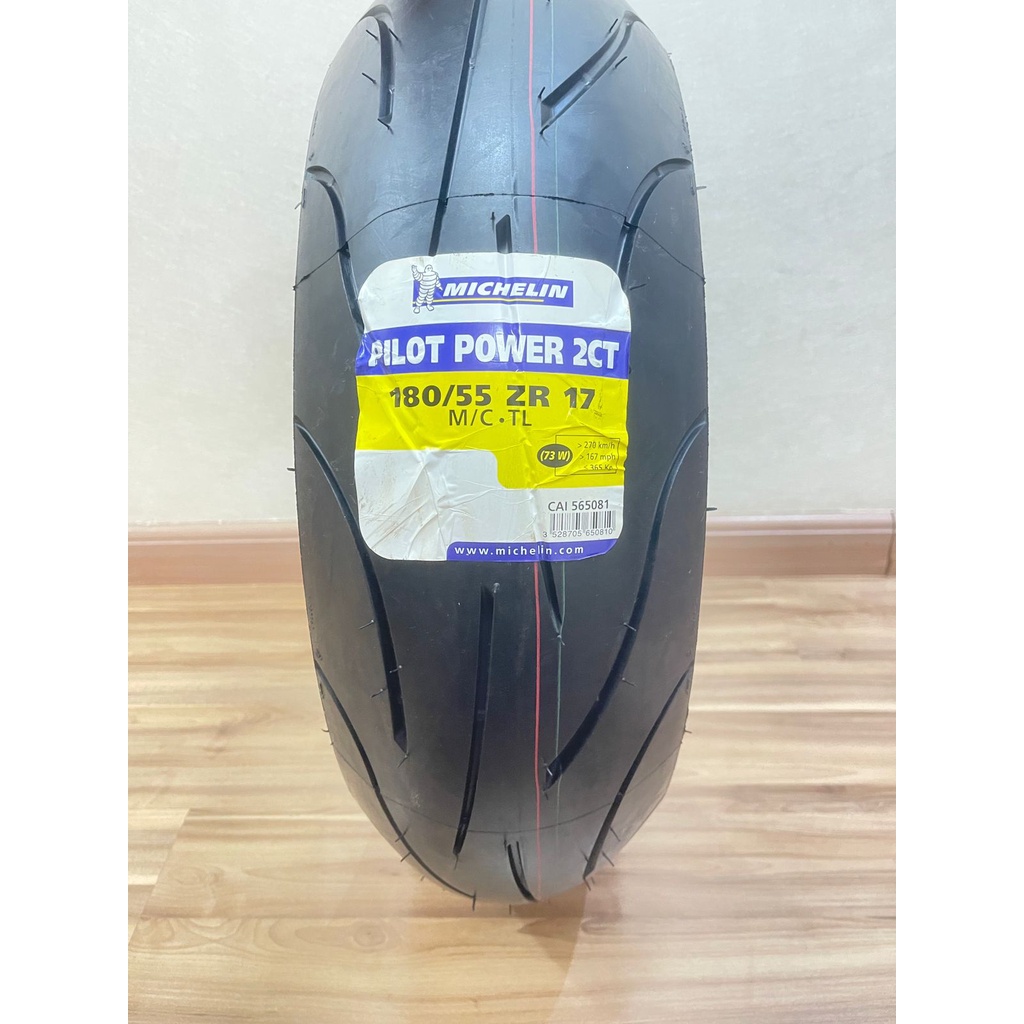 Pneu 180/55-17 Michelin Pilot Power 2CT - Traseiro - Hornet/Cb1000/CBR600rr - Novo