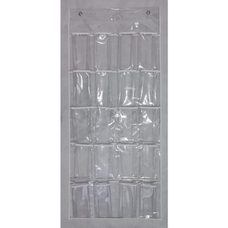 Sapateira 10 pares transparente