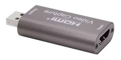 Placa De Captura De Video Hdmi Usb 2.0 Produ Full Hd 1080p Live Streaming Para Game Console E Pc