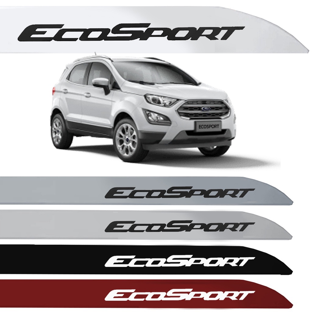 Jogo Friso Lateral Adaptável Ecosport 2013 14 15 16 17 2018 2019 2020 Silkado Promoção