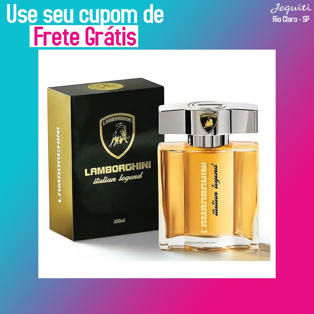 Perfume Lamborghini Italian Legend 100ml Colônia Masculina Masculino  Original Autêntico Licenciada Importada Importado Oficial | Shopee Brasil