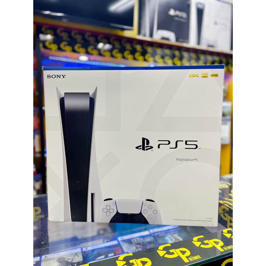 Sony Playstation 5 825gb Standard Com Midia Fisica