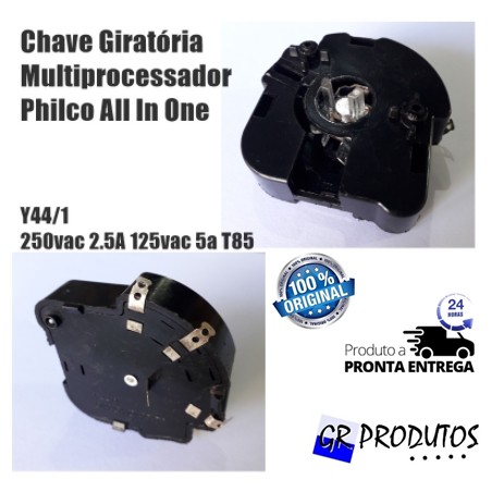 Chave Giratória Do Multiprocessador Philco All In One