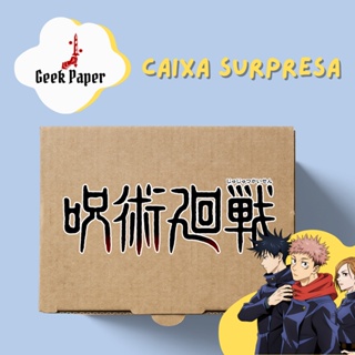Kit com Tema Jujutsu Kaisen JJK Bloquinho Papelaria Figurinha Personalizado Presente em Oferta na Shopee