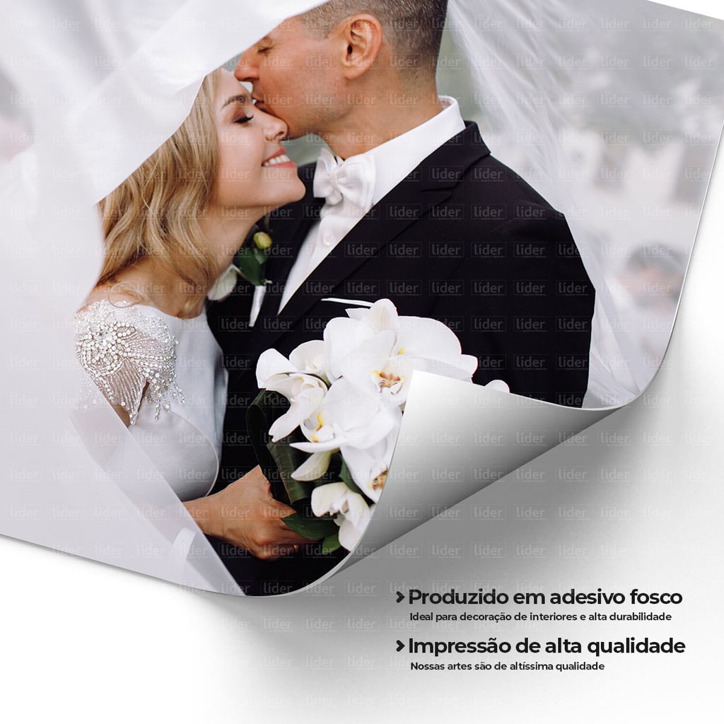 Quadros Decorativos Personalizado Com Foto Quarto Casal Sala 120X60 5 Peças — imagem 2 de 2