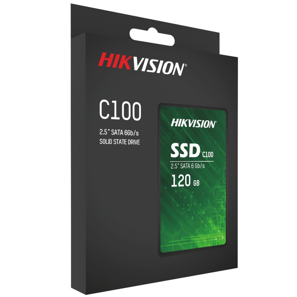 SSD Hikvision C100 120Gb Sata III 6Gb/s 2,5 460MBs Hs-Ssd-C100-120G |  Shopee Brasil