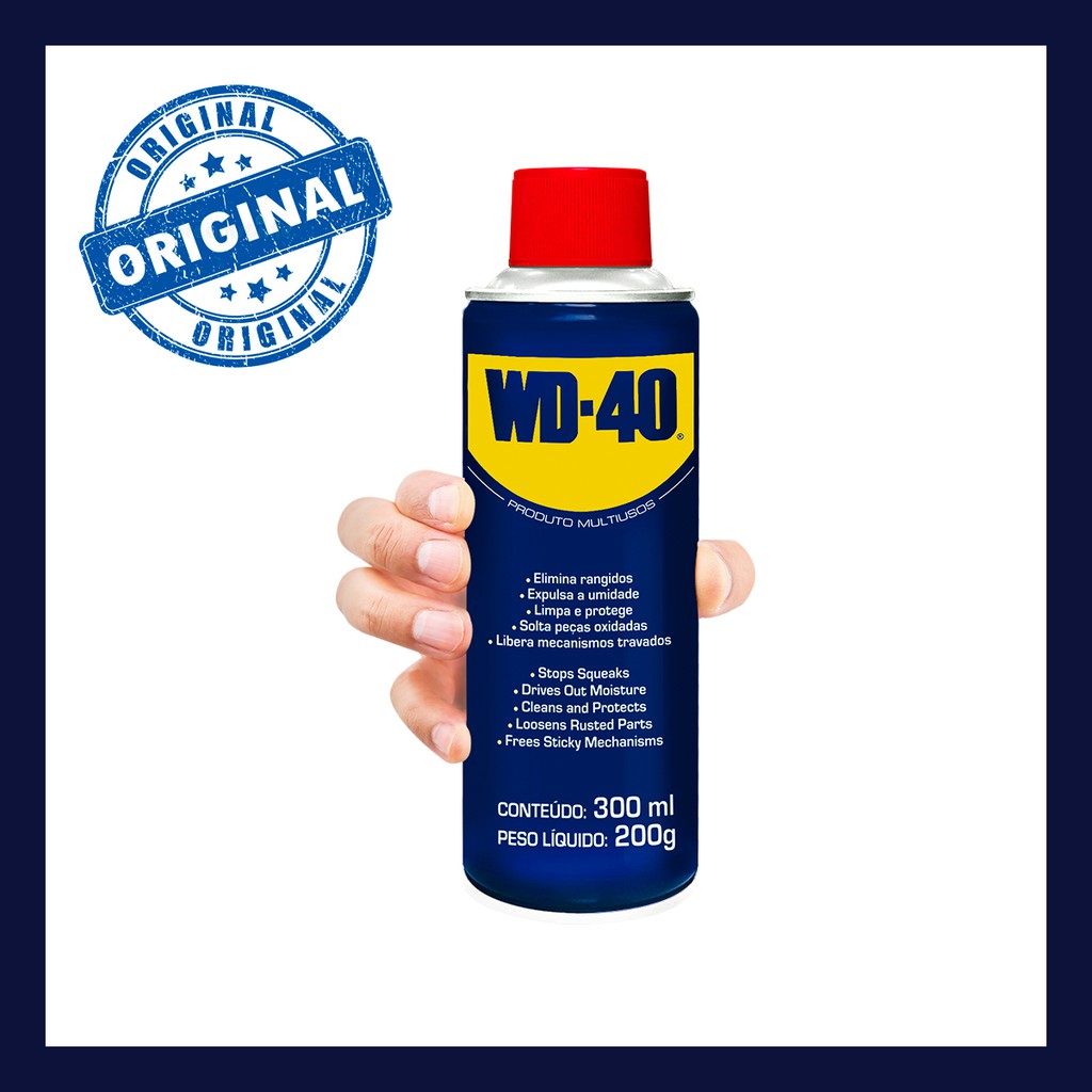 WD 40 Desengipante Lubrificante Multiuso Spray 300mL