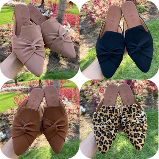 Mule Feminino Sapatilha Bico Fino Scarpin Sapato Muller Feminina Original