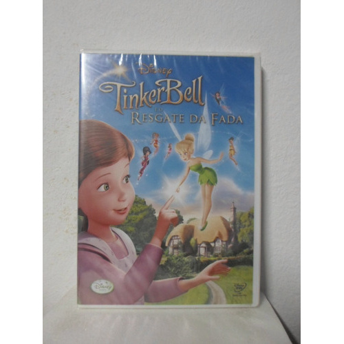 Dvd Tinker Bell E O Resgate Da Fada - Lacrado - Original