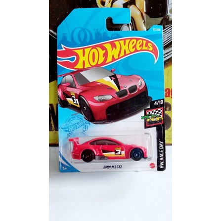 Hot Wheels BMW M3 GT2 - red -57/250 Race Day 4/10