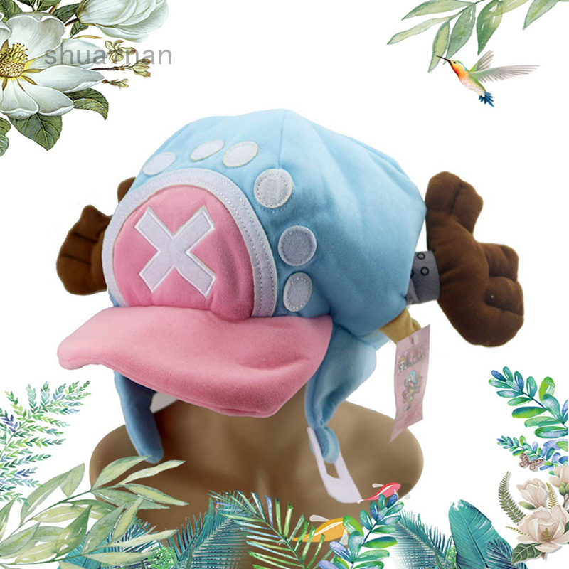 Chapéu De Pelúcia Anime One Piece Tony Chopper Cosplay