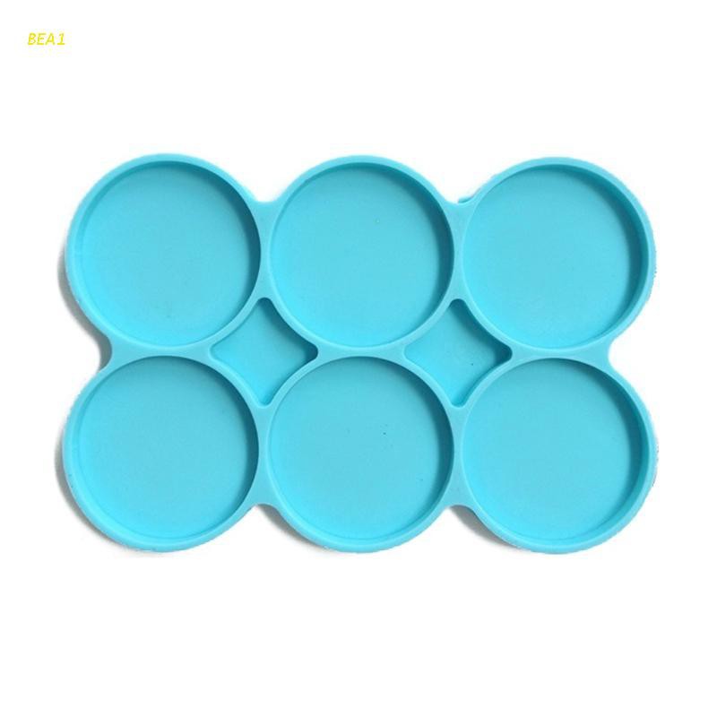 Molde De Silicona Redondo Para Resina Epoxi, Diámetro 30 Cm, Reutilizable, Para Hacer Posavasos, Bandejas Y Manualidades