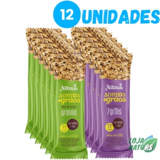 KIT Barra de Cereais Sementes - 12 Unidades de 22g - Naturale em Oferta na Shopee