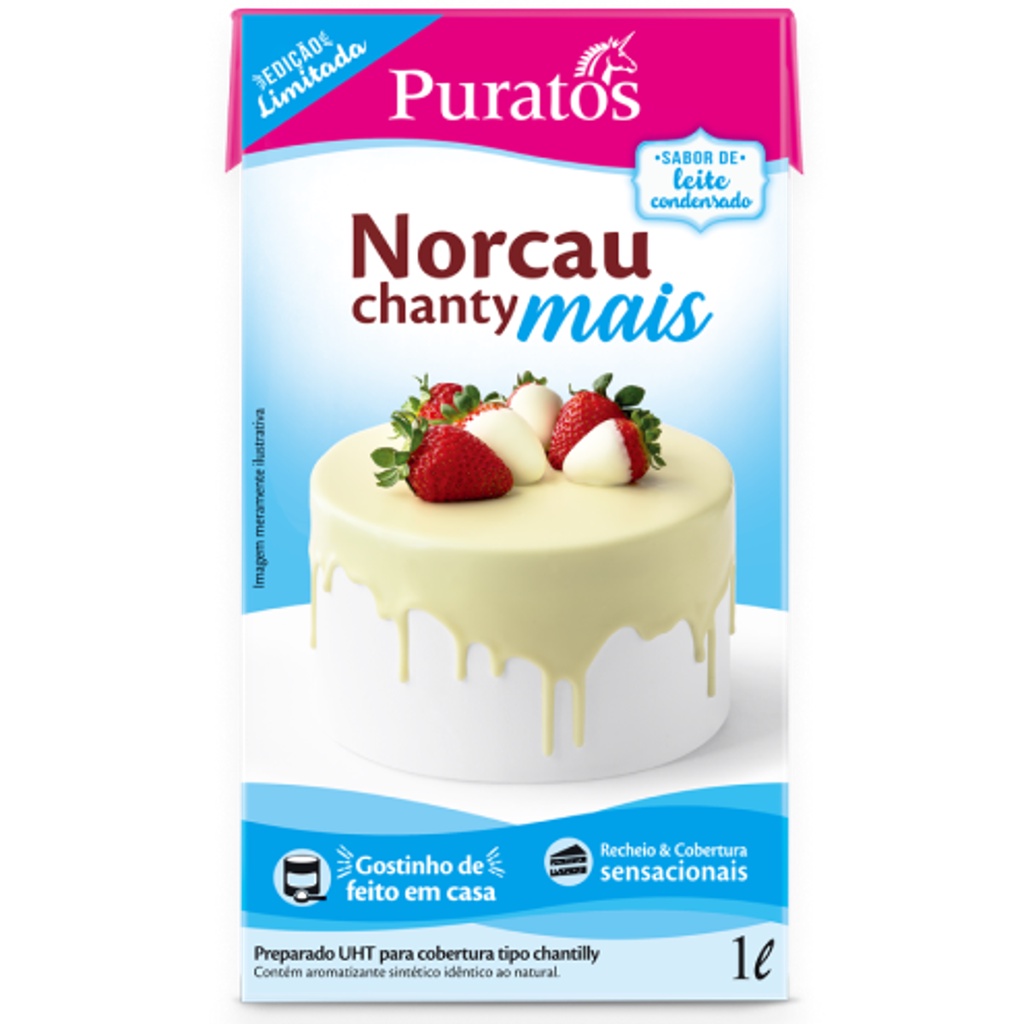 Creme Chantilly Norcau Leite Condensado 1 Litro - Puratos