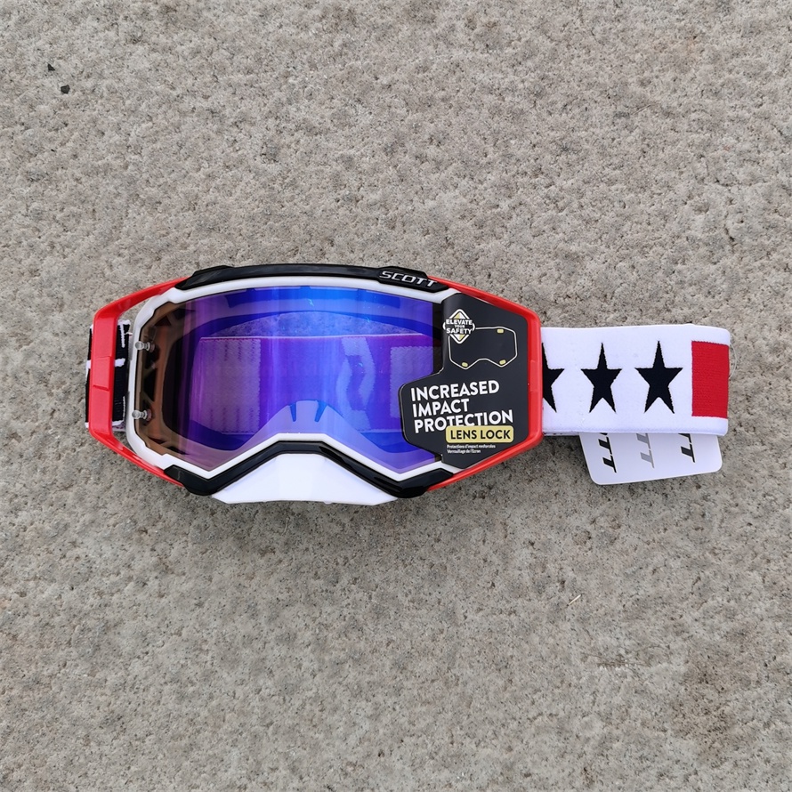 SCOTT Mens Motocicleta Óculos De Corrida Dirt Bike Motocross Mountain MTB BMX Off Road Ciclismo