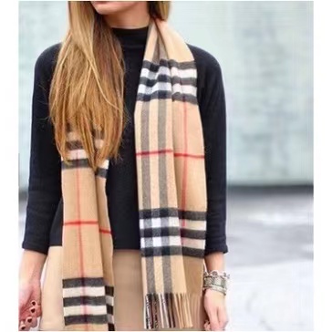 Lenço Cachecol Longo Feminino  Masculino Xadrez Pashimina Sintética Melhores Presentes Inverno